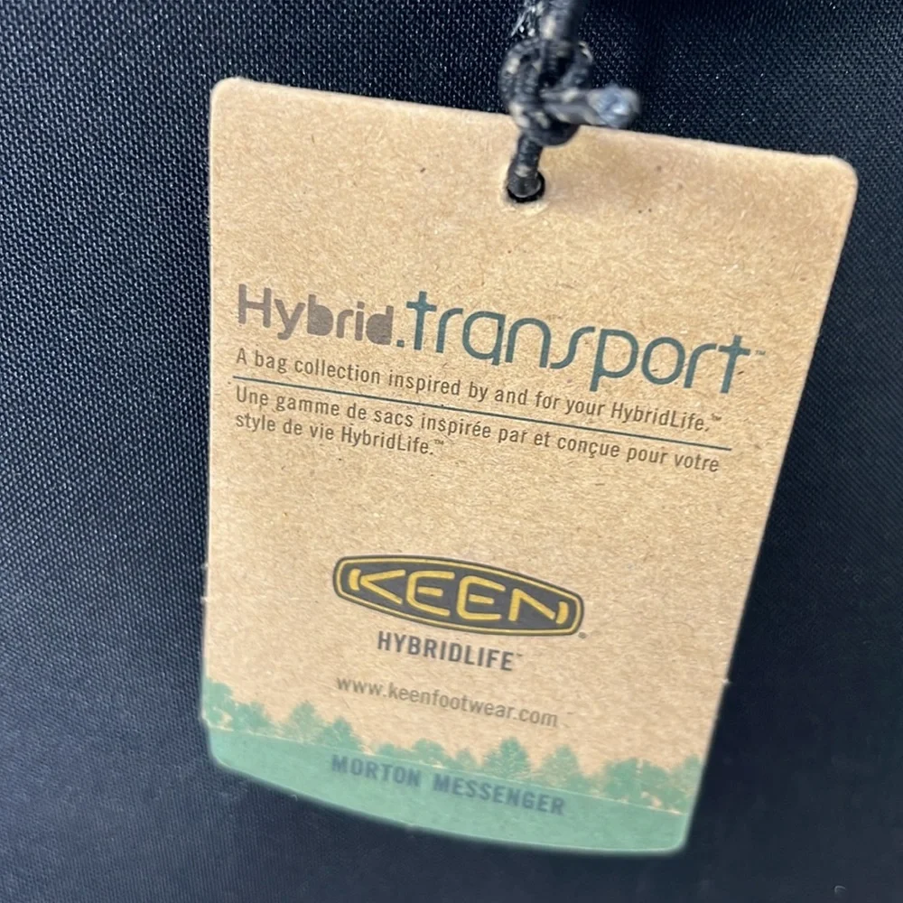 KEEN NWT MORTON MESSENGER BAG HYBRID LIFE U-BLACK